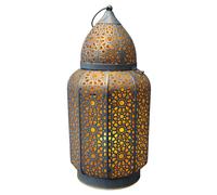 Lámpara Decorativa Oriental Portavelas Farol Soporte Para Velas