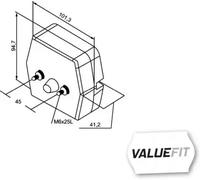 Lámpara del intermitente delante montaje exterior 2BE 357 023-001 HELLA