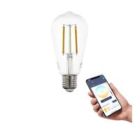 Lámpara EGLO connect E27 ST64 6W 806lm 2200-6500K EC:EPREL:990214