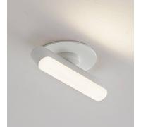 Lámpara empotrable LED Eldrin de Lindby, blanca, barra de luz, 13,1 cm