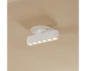 Lámpara empotrable LED Eldrin de Lindby, blanca, puntos de luz, 13,1 cm