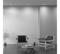 Lámpara empotrable Maytoni Dot blanco redondo 11,8 x 9 cm aluminio GU10 True