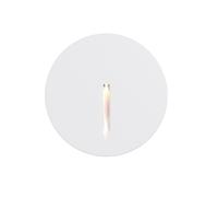 Lámpara Empotrada LED Exterior Ø 7 Cm IP54 3000 K Aluminio Blanco