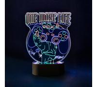 Grupo Erik Lampara gamer luz LED escritorio - Decoracion gamer - Regalo adolescente chico | Lampara de mesita de noche MULTICOLOR - Decoracion habitacion juvenil : Accesorios gaming
