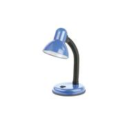 Lampara escritorio metal color azul serie yodo 14cm