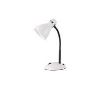 Lampara escritorio metal color blanco serie lazulita 23cm