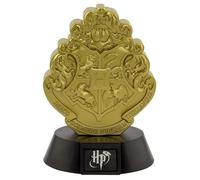 Paladone Hogwarts Crest Icon Light BDP | Inspirado en la serie Harry Potter | Luz nocturna ideal para dormitorios de niños, oficina y hogar | Pop Culture Lighting Merchandise, dorado