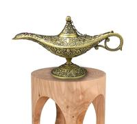 Lámpara Espíritu Mágica - Accesorios de disfraz árabe clásico raro, tarro de lámparas | Coleccionables, lámpara mágica, sin lámpara real, regalo decorativo para , Navidad, cumpleaños