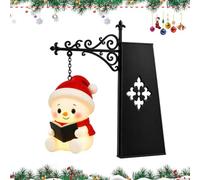 Lámpara Estantería Libro Decoración LED Vintage Adorable Navideña Con Santa