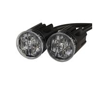HELLA LED Rotativo - Luz de aviso, de destellos - BST-Round - 12V / 24V - rojo/azul - Montaje - Cable: 1850mm - montaje exterior - Juego - Cant.: 2 - 2XD 014 564-021