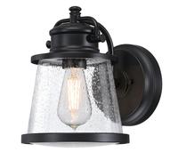 Lámpara Exterior de Pared Emma Jane Negro Balkonleuchte Iluminación Jardín Farol