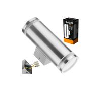 Lámpara fachada LED 230V doble plata 2 x 35W IP44 99-083