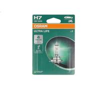 OSRAM ULTRA LIFE - Bombilla halógena para faros delanteros H7 - PAQUETE DE 1