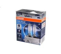 OSRAM XENARC COOL BLUE INTENSE D1S, +150% más de brillo, hasta 6200K, lámpara de faro de xenón, apariencia LED, caja plegable para colgar (2 lámparas)
