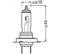 Lámpara, faro principal OSRAM 64210ALL para MG MG ZT 2 2002-2005