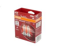 OSRAM NIGHT BREAKER SILVER, H7, lámparas halógenas para faros, caja plegable colgante (2 lámparas)