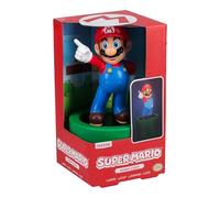 Lámpara Figura Super Mario - Lámpara Oficial Nintendo, Decoración para Oficina o Hogar, Funciona a Pilas