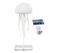 Lámpara Flotante de Medusas - Luz Nocturna De Gradiente RGB Activada Por Voz - Lámpara De Ambiente Medusa | para la Sala de Estar el Dormitorio la Mesilla de Noche la Mesa de Comedor el Estudio y la H