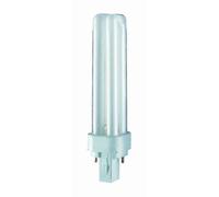 Lámpara fluorescente compacta Dulux D 26W 840 blanco frío G24d-3 (4000k)