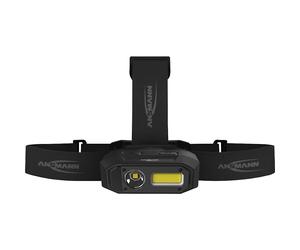 Lámpara frontal LED HD800RS Ansmann, giro de 45°, batería, sensor