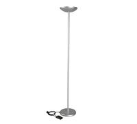 Lámpara halógena de pie de luz indirecta hacia el techo MAULsky MAUL, 120 W, atenuable