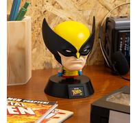 Paladone Wolverine Icon Light - Producto Oficial de Marvel, lámpara en Forma de Personaje de X-Men para decoración de mesita de Noche o Escritorio, Funciona con Pilas coleccionables de Disney