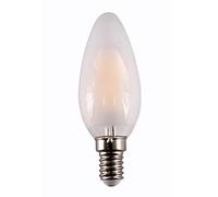 LAMPARA ILUMIN LED VELA FILAMENTO E14 4W 450LM 2700K MATE RS
