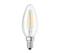 LAMPARA ILUMIN LED VELA FILAMENTO E14 4W 470LM 4000K OSRAM