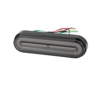 Lámpara indicadora de Freno para Motocicleta, luz de Freno para Motocicleta de 12/24 V, Intermitente Trasero, luz estroboscópica, luz de Parada, luz Trasera para ATV/UTV, señales universales.