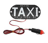 Lámpara Indicadora Para Taxi 12V Señalización LED Para Parabrisas Con Ventosas De Sujeción Luz Azul Para Identificación Nocturna Y Diurna En Vehículos De Alquiler