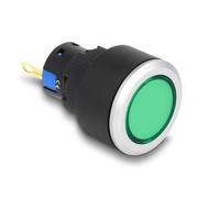 Lámpara industrial Delock 22055 LED verde IP40/IP65 250V AC 5A plástico