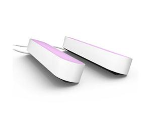 Lámpara Inteligente Philips Hue White and Colour Ambiance Play light bar/ Pack 2/ Blanca/ Precisa Philips Hue Bridge