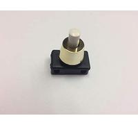 Lámpara Interruptor Interruptor de presión Blanco y Negro Collar 230 V 2 A negro botón interruptor
