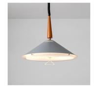 lampara Lámpara de araña vintage for comedor Lámpara colgante moderna | Con pantalla de metal en forma de cono, lámpara colgante de cable retráctil for pasillo de cocina