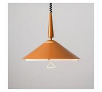 lampara Lámpara de araña vintage for comedor Lámpara colgante moderna | Con pantalla de metal en forma de cono, lámpara colgante de cable retráctil for pasillo de cocina