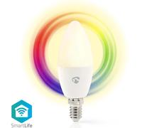 N WIFILRC10E14 - Luz inteligente, Lámpara, E14, 4,9W, RGB, WiFi