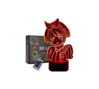 Lámpara LED 3D de Rent a Girlfriend Sarashina Ruka Anime Night Li