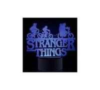 Lámpara LED 3D de Stranger Things, luz nocturna que cambia de 7 colores, decoración, regalo