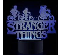 Lámpara LED 3D de Stranger Things, luz nocturna que cambia de 7 colores, regalo decorativo