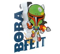 Lampara led 3d pared boba fett star wars disney mini