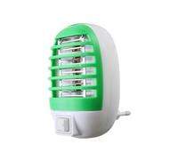 Lámpara LED antimosquitos TEMPSA, eléctrica, 5 V, enchufe europeo, para moscas nocturnas, color aleatorio