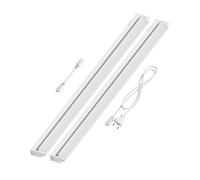 ledscom.de Lámpara LED bajo armario LIWO 91cm, orientable, 1517lm c/u, blanco Juego de 2