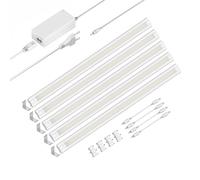 Lámpara LED bajo armario SIRIS blanco mate con conector Montaje en esquina