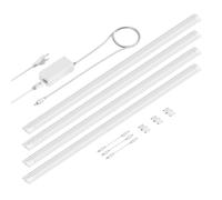 Lámpara LED bajo armario SIRIS blanco mate plano 90cm c/u 1044lm blanco juego
