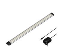 Parlat Luminaria LED bajo armario SIRIS con fuente de alimentación, plana, 50cm, 655lm, blanco