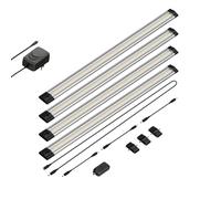 Lámpara LED bajo armario Siris touch dimmer plana 50cm c/u 531lm blanco cálido [EEK: G]