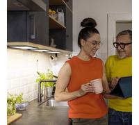 Lámpara LED bajo mueble OSRAM panel 30 x 20 cm negro CCT atenuable