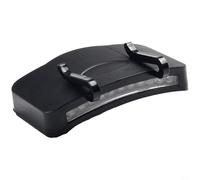 Lámpara LED con clip ajustable para camping, senderismo, pesca y exploración al aire libre, construcción ligera de ABS, fácil operación con un solo botón