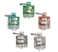Lámpara LED con Señuelo de Larga Duración para Pesca Nocturna, Herramienta de Luz de Pesca con Ahorro de Energía, 5 uds., con Clip, 2x1,2x1,2 Cm