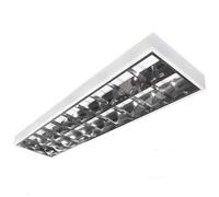 Lámpara LED cuadrícula Empty 2 x 120 cm, T8 Cultivo Oficina lámpara